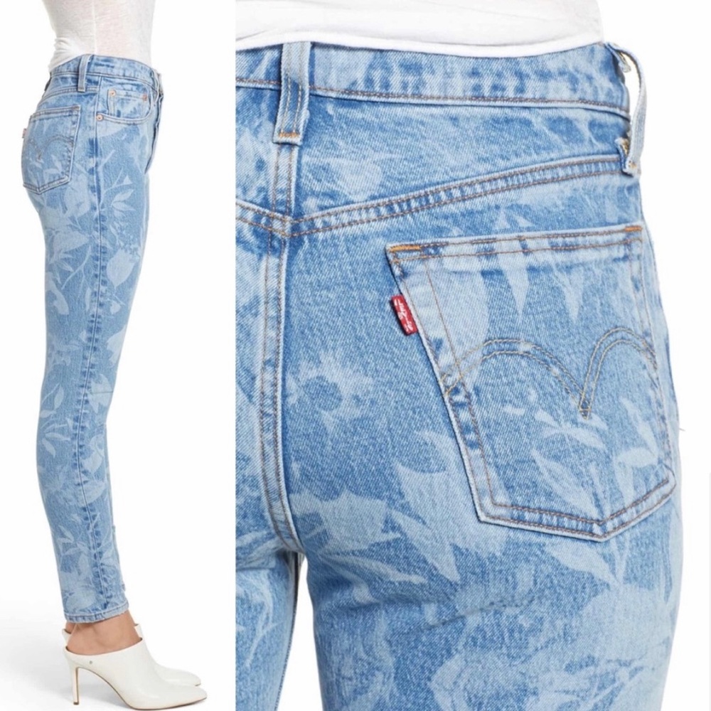 Levi’s 501 Skinny Jeans in Sunny Meadows